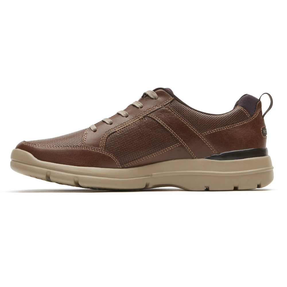 Rockport Mens Sneakers Brown - City Edge Lace-Up - UK 089-PQJGAO